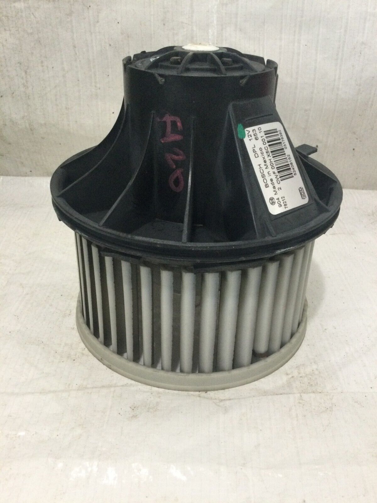 2007 Cdillac Escalade A/C Heater Blower Motor 52408152 OEM