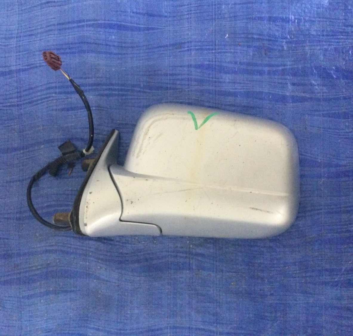 2002 Nissan Frontier Side View Door Mirror Left Driver Manual OEM LH