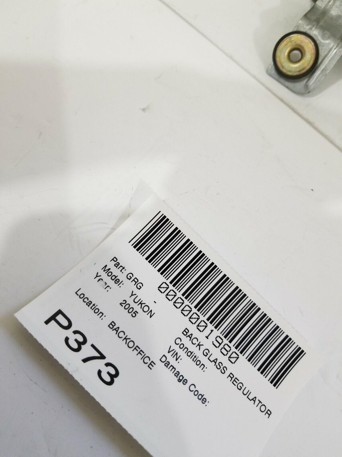 2005 GMC Yukon Rear Wiper Motor OEM 15091065 