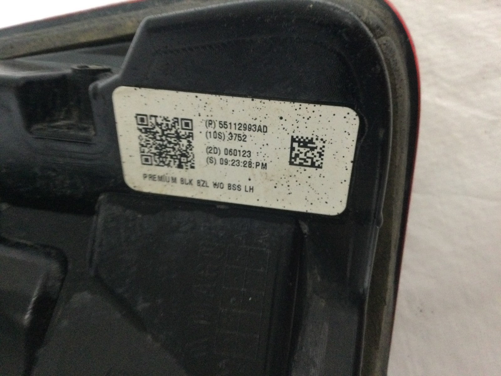 2019-2024 Dodge Ram 1500 Left Driver Side Tail Light OEM 55112993AD