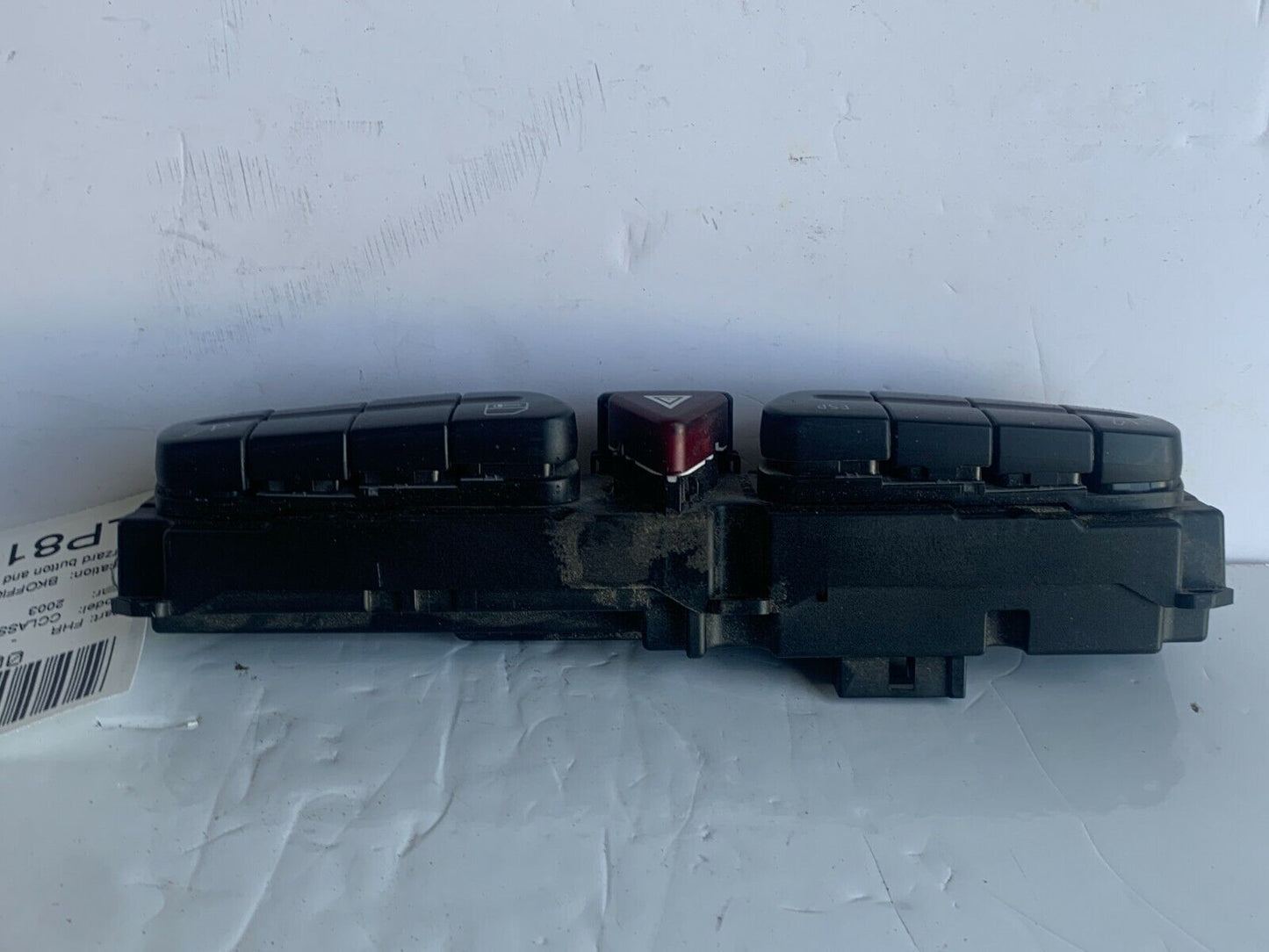 2001-2005 Mercedes-Benz A203 C240 C230 C320 Heated Hazard Switch OEM 2038217458