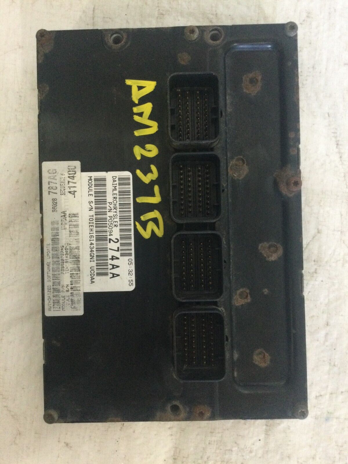 2004 Dodge Ram 1500 Computer Brain Engine Control ECU ECM EBX P05094274AA OEM