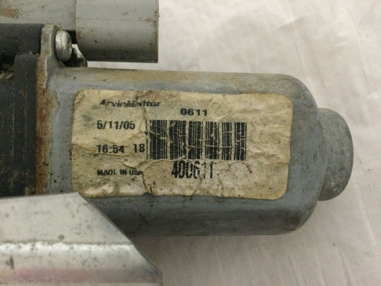 2006 Ford F350SD F-350SD Super Duty Rear Right Window Motor W/ Regulator OEM