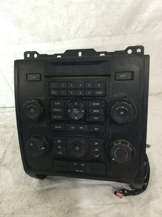 2008 Ford Escape AM/FM CD and Satellite Radio Receiver OEM 8L8T18C869AP3JA6
