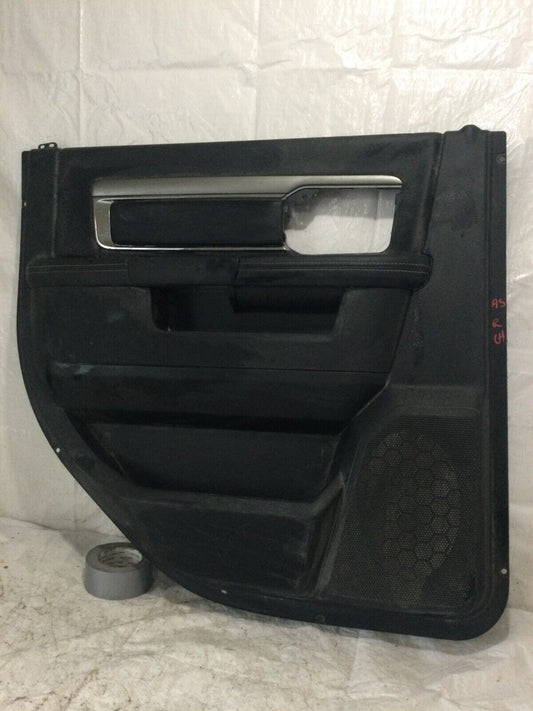 2013 Dodge Ram 1500 Crew Cab Rear Left Door Trim Panel OEM LH