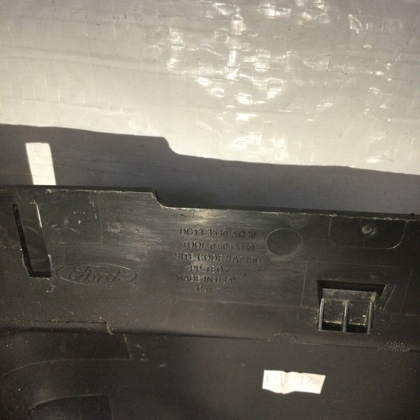 2019 Ford Taurus Steering Column Upper Shroud Cover Trim OEM DG13-3530-ACW