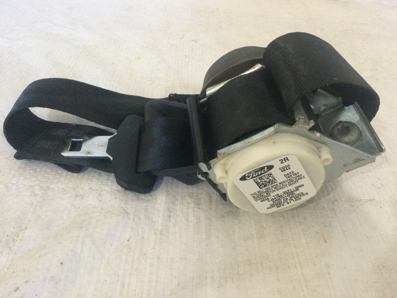 2017-2019 Ford Escape Rear Right Seat Belt OEM CJ5478611B68AM