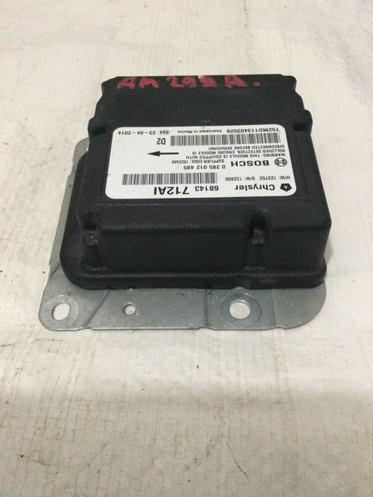 2014 RAM 3500 SRS Occuoant Restraint Control Module 68143712AI OEM