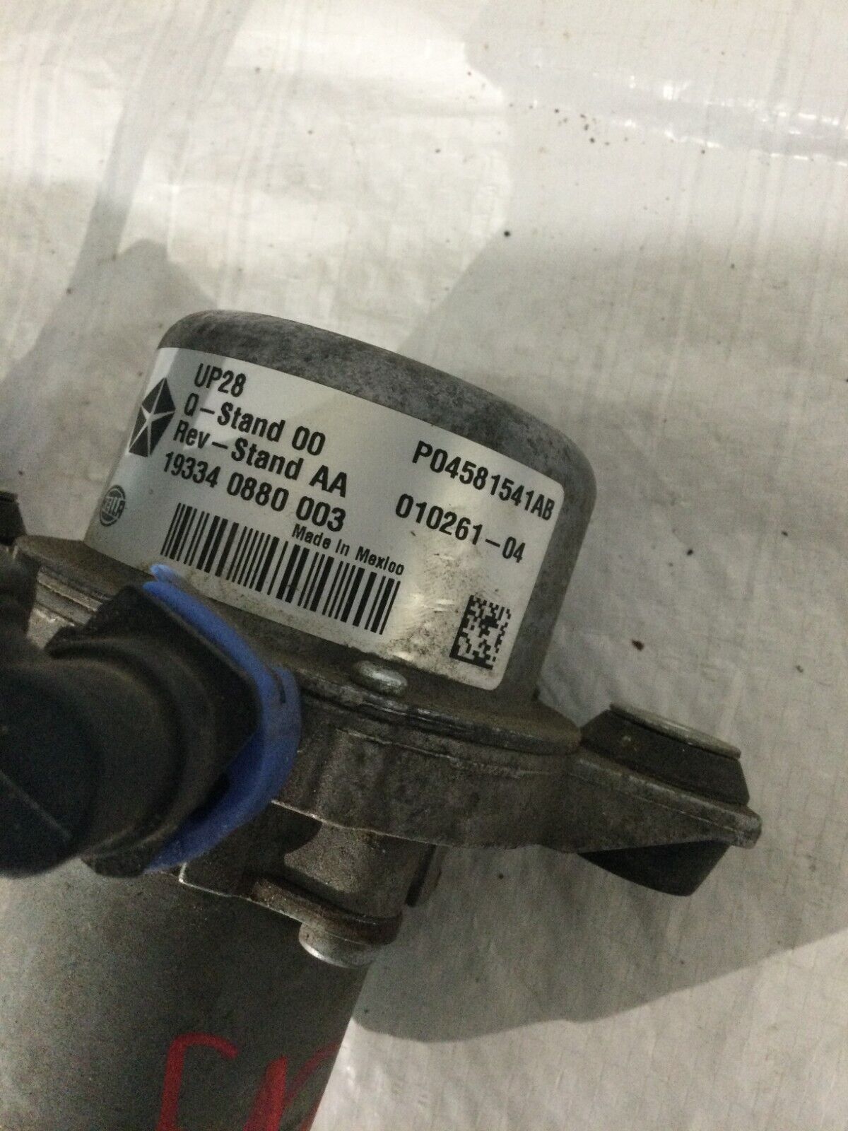 2020 Dodge Grand Caravan Brake Vacuum Pump OEM 04581541AB