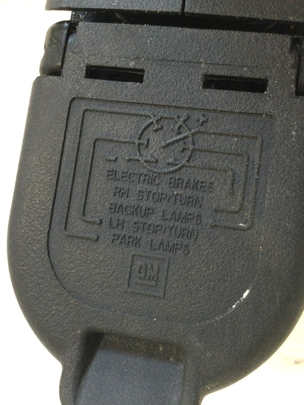 2020 Sierra Denali 1500 Rear Bumper Trailer Tow Plug OEM