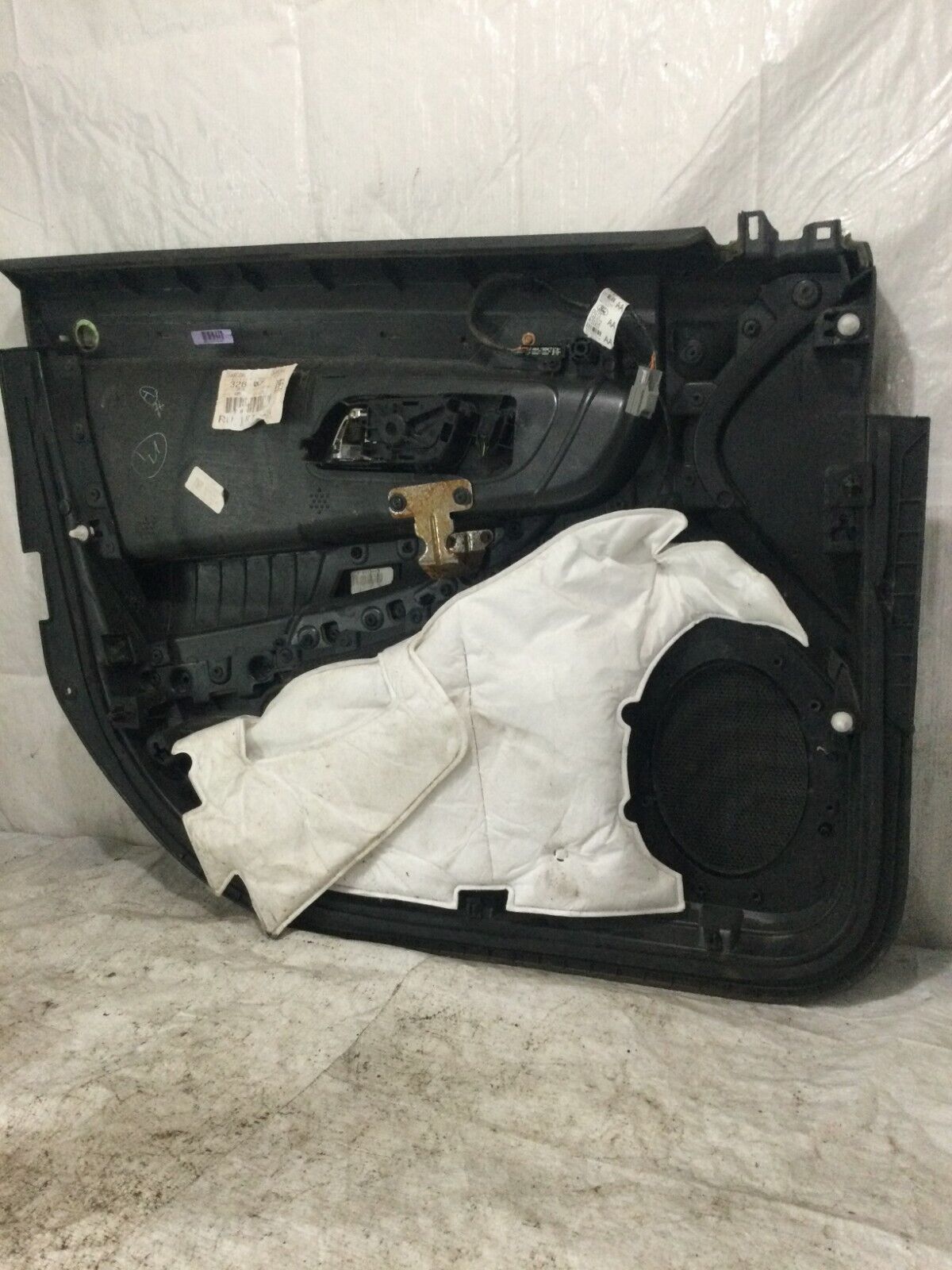 2019 Ford Taurus Front Right Door Trim Panel Black OEM