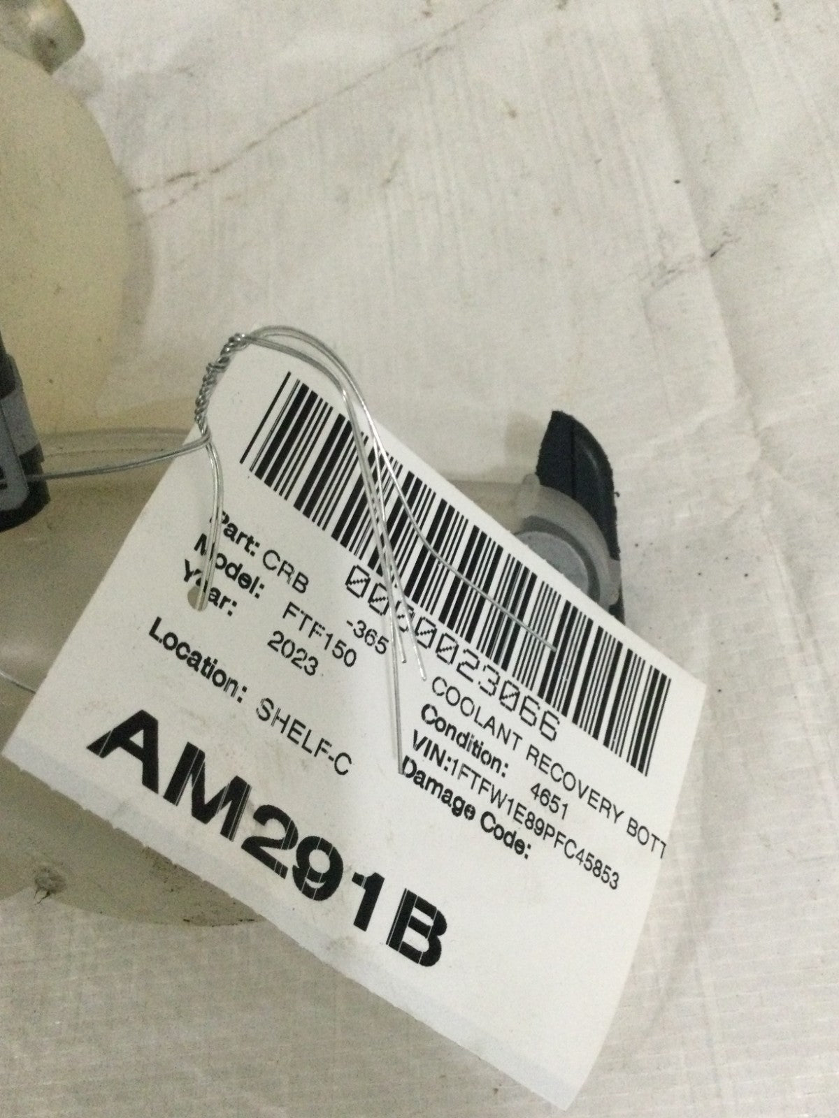 2023 Ford F-150 F150 3.5L Engine Coolant Reservoir Tank OEM