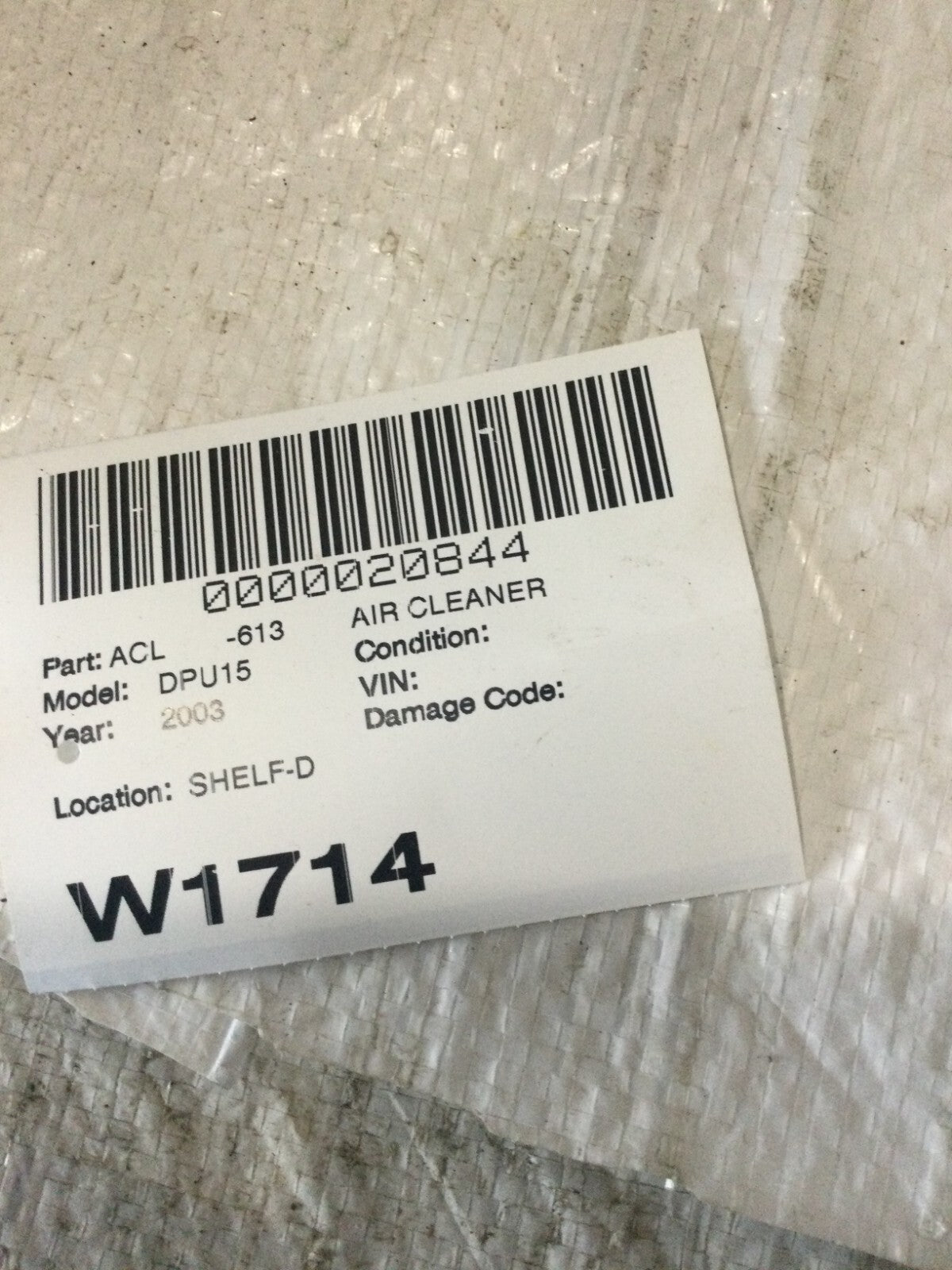 2003 Dodge Ram 1500 5.7L Throttle Body Air Intake/Resonator 53032463AB OEM