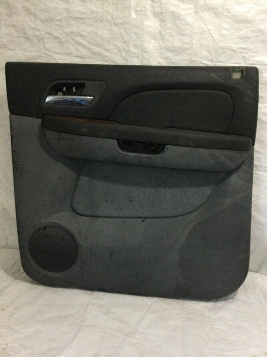 2013 Chevrolet Silverado 1500 Crew Cab Rear Right Door Trim Panel Black OEM
