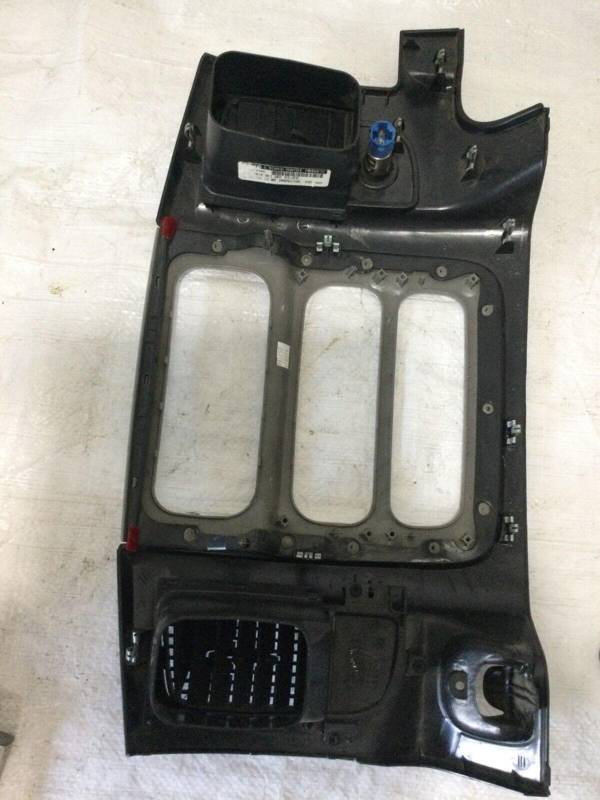 2002-2005 Dodge Ram 1500 Black /Silver Color Radio Dash Trim Bezel OEM