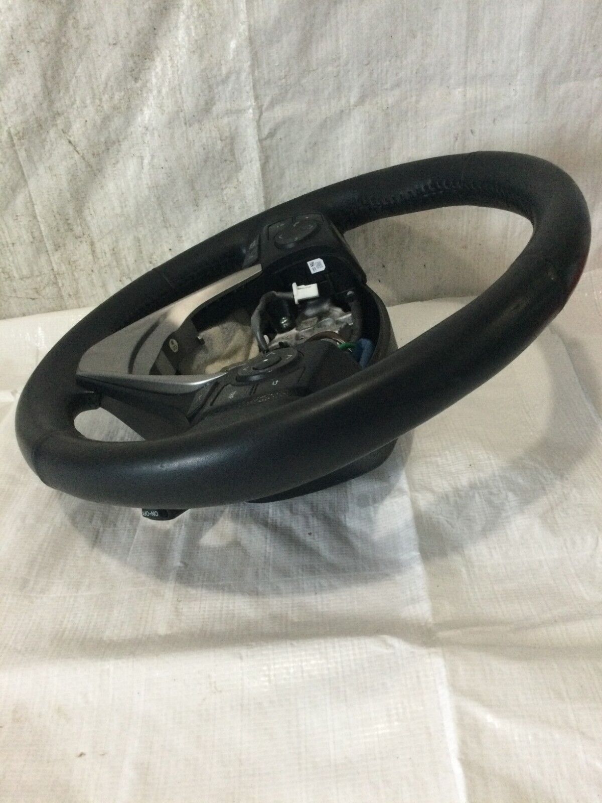 2018 Toyota RAV4 Black Steering Wheel W/ Controls OEM