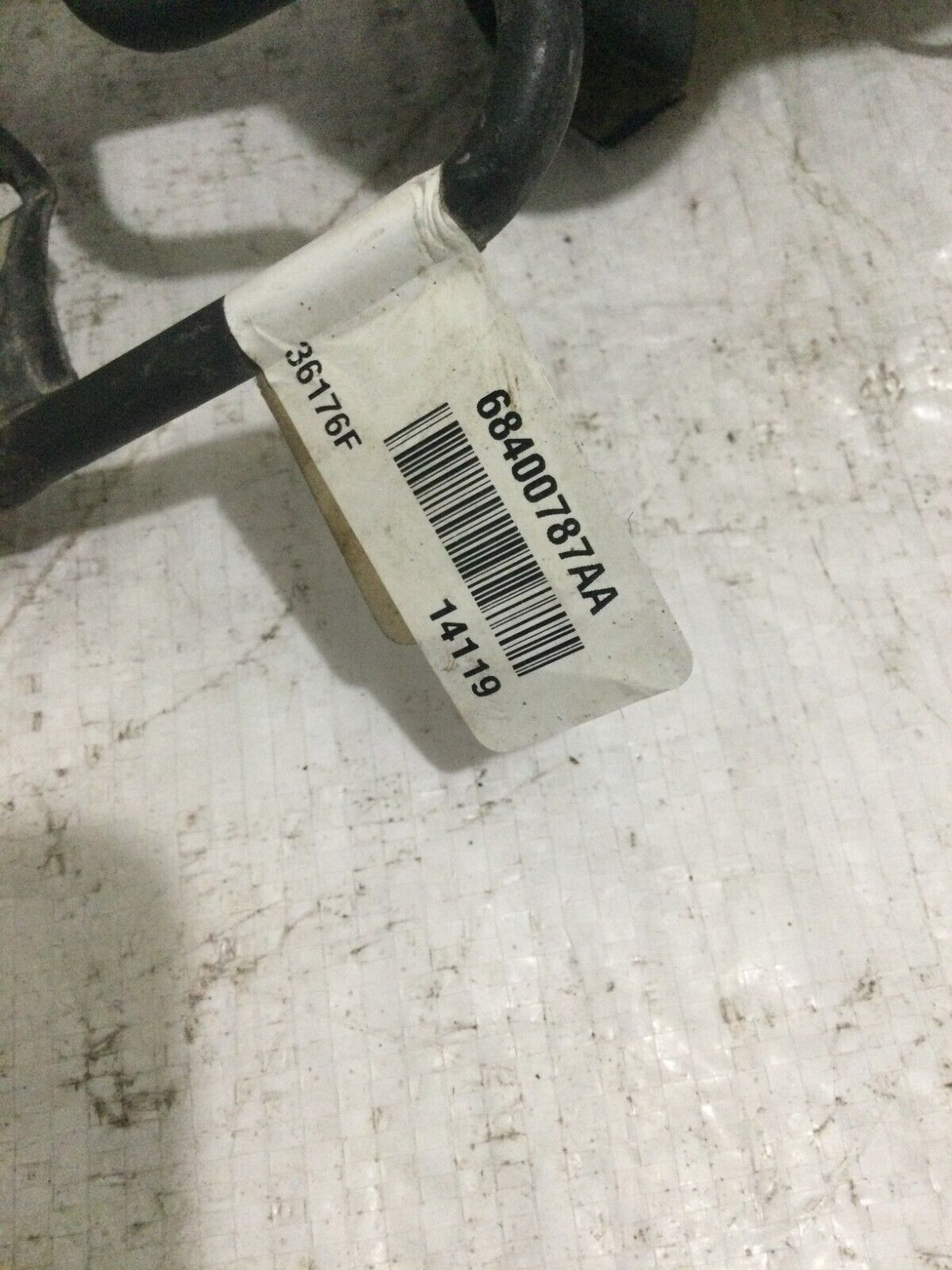 2019 Ram 1500 Fuel Gas Tank Filler Neck Hose Line OEM 68400787AA 3.6L