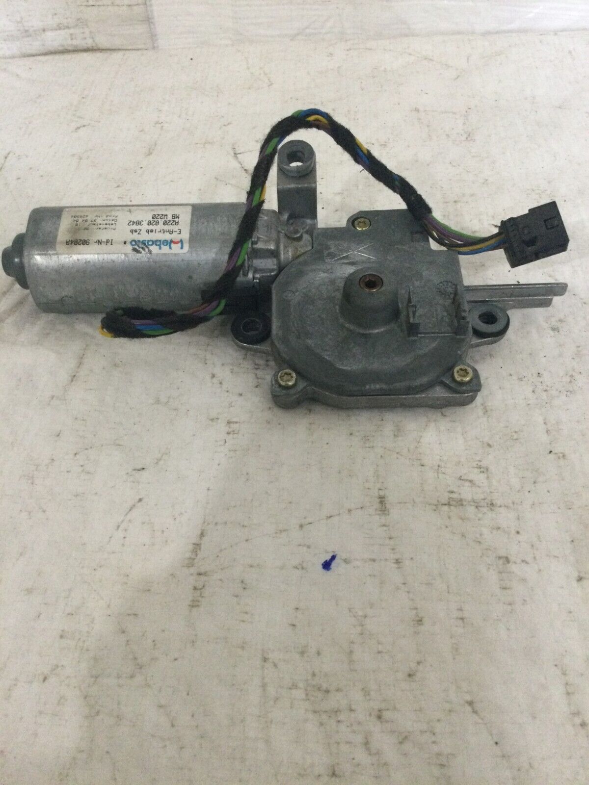 2004 Mercedes Benz S430 SunRoof Motor OEM