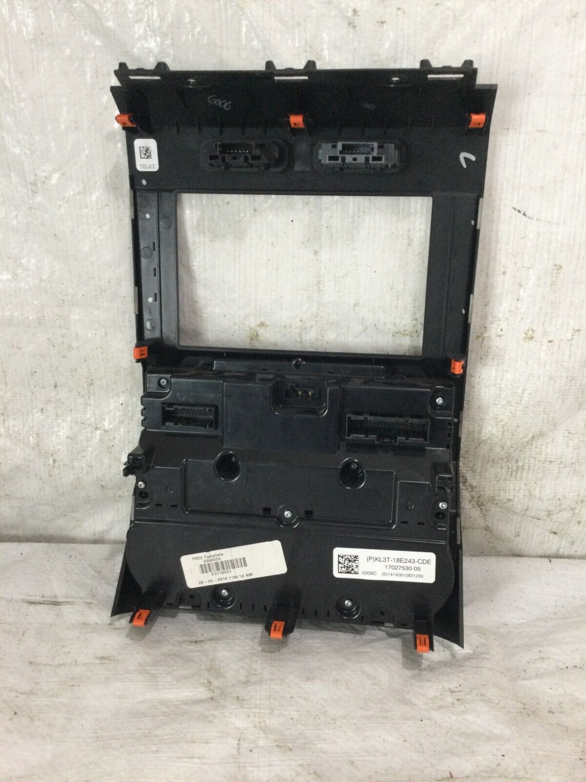 2019-2020 Ford F150 8" Touch Screen Radio Control Climate Control Bezel OEM