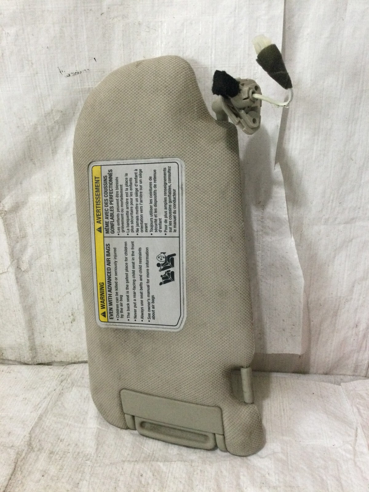 2006 Infiniti M45 Sun Vsior Right Passenger Side OEM
