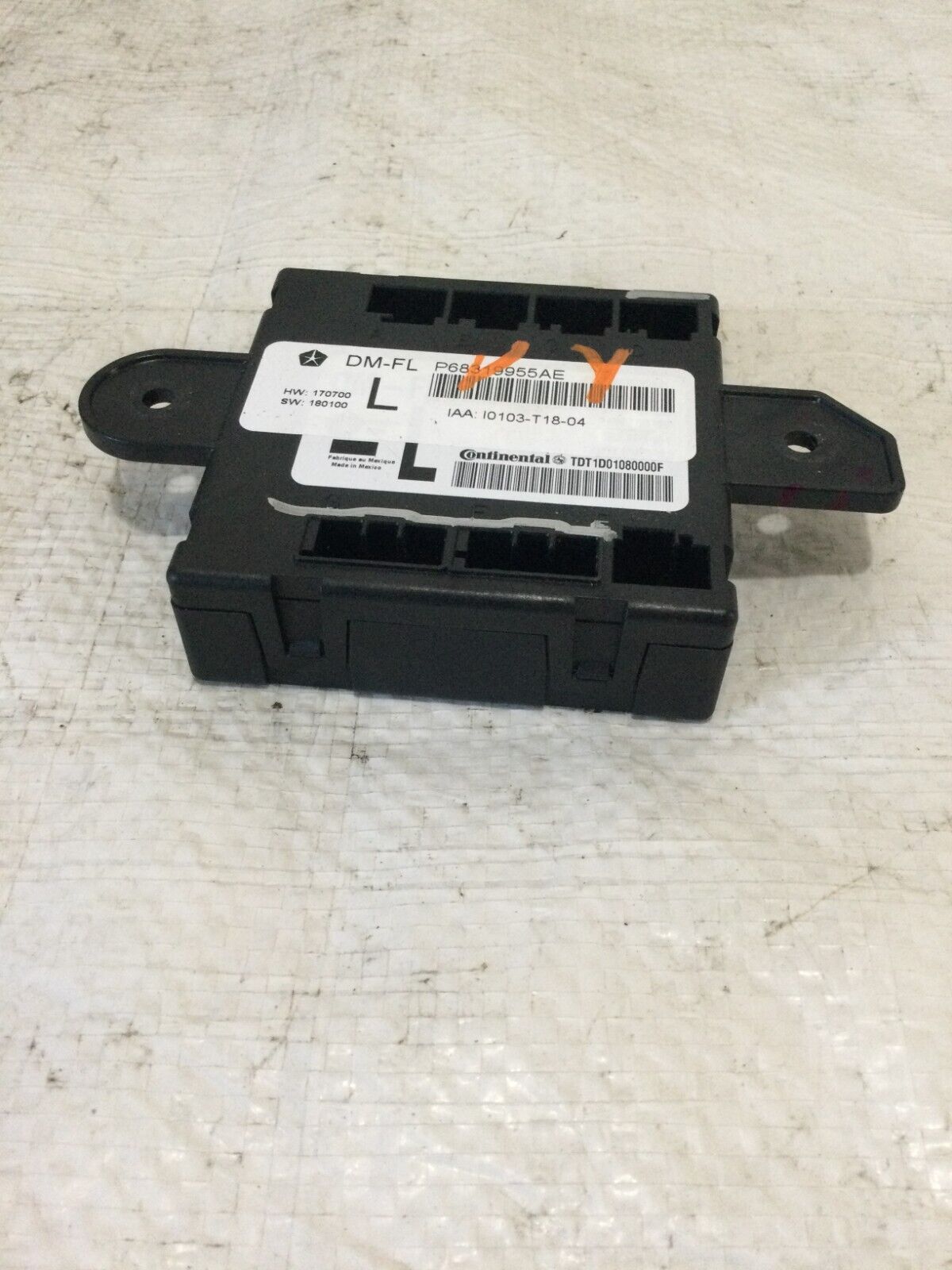 2019 RAM 1500 Front Left Side Door Control Module OEM
