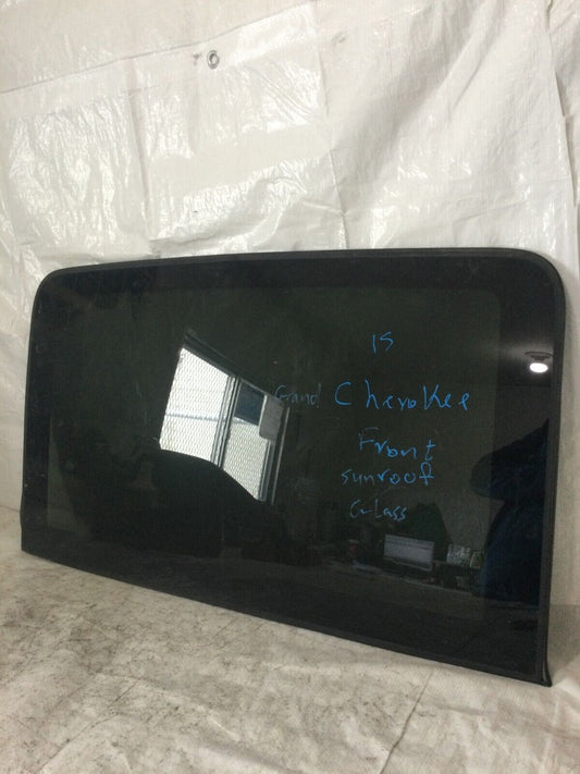 2015 Jeep Grand Cherokee Front Panoramic Sunroof Glass OEM