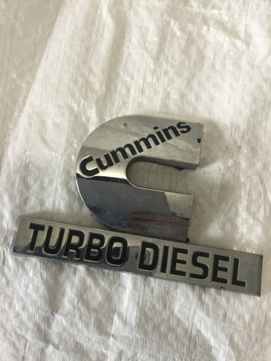 2009 Dodge Ram 3500 Cummins Turbo Diesel Emblem OEM