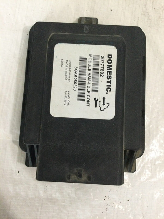 2012 Cadillac-CTS Right  Head Lamps Control Module 20777892 OEM