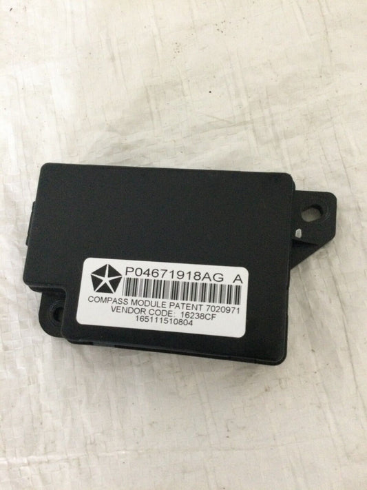 2012 Chrysler Town & Country Compass Module OEM 04671918AG 