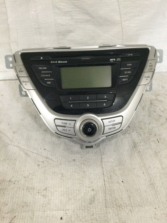 2013-13 Hyundai Elantra Am Fm Cd Player Radio Receiver OEM 96170-3X131BLH