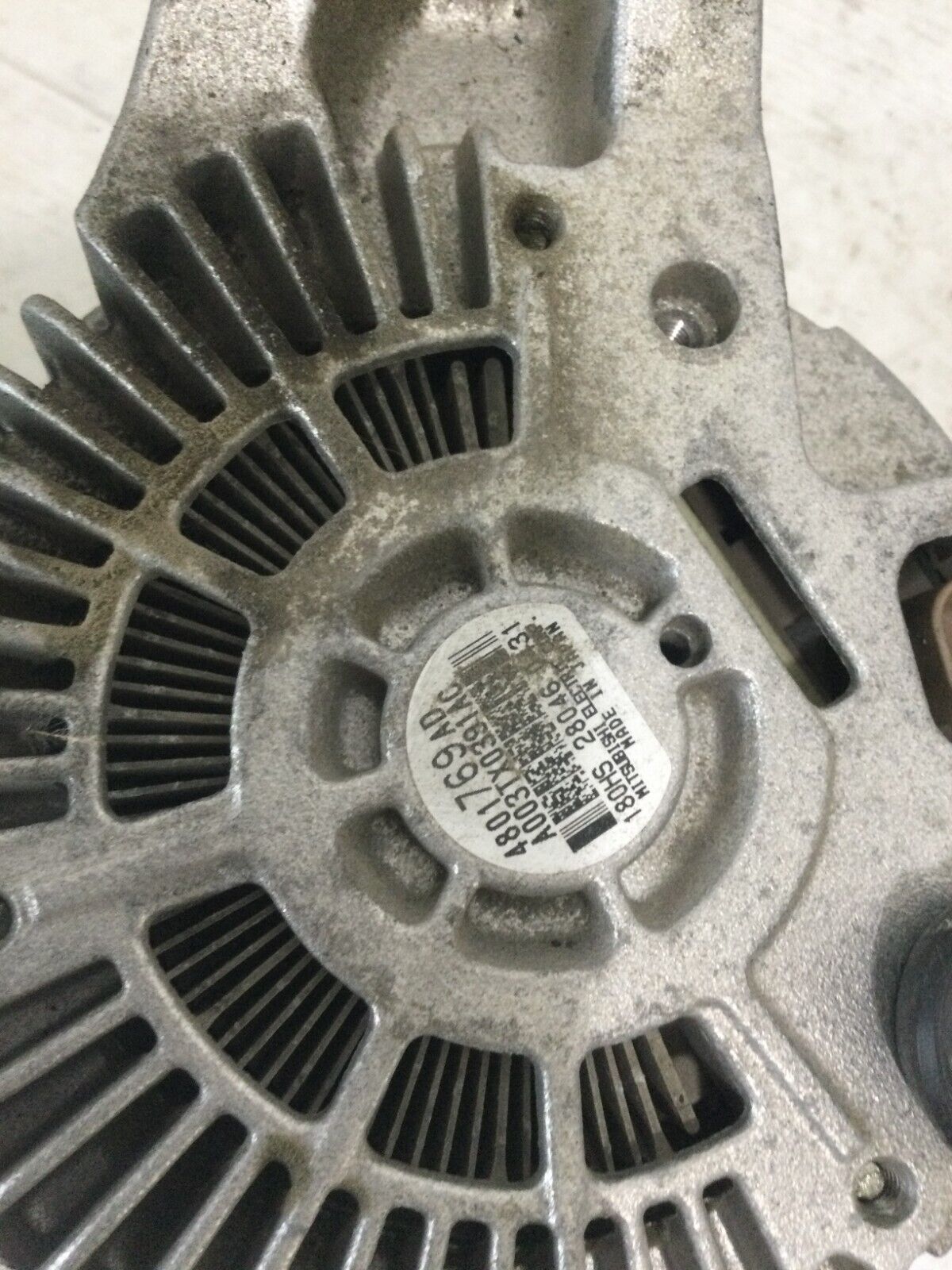 2021 Dodge Ram 2500 6.4L Alternator Motor OEM 4801769AD