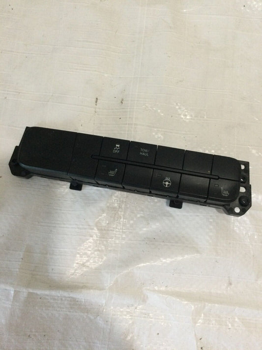 2014 Dodge Ram 1500 Tow Haul Traction Control Heated Switch Panel 56054476AA OEM