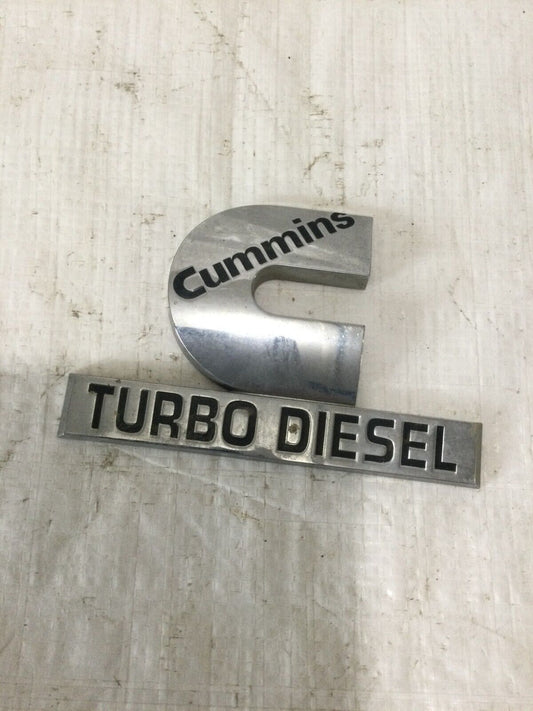 2012 Dodge Ram 3500 Cummins Turbo Diesel Emblem OEM