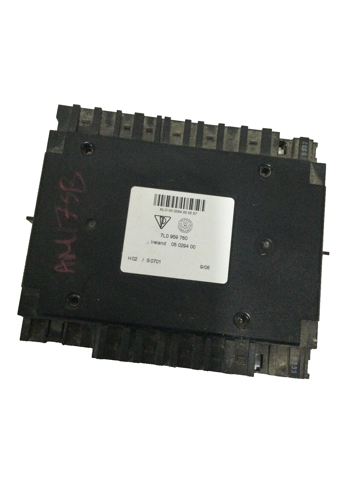 2007 Volkswagen Touareg Seat Memory Control Module OEM 7L0959760
