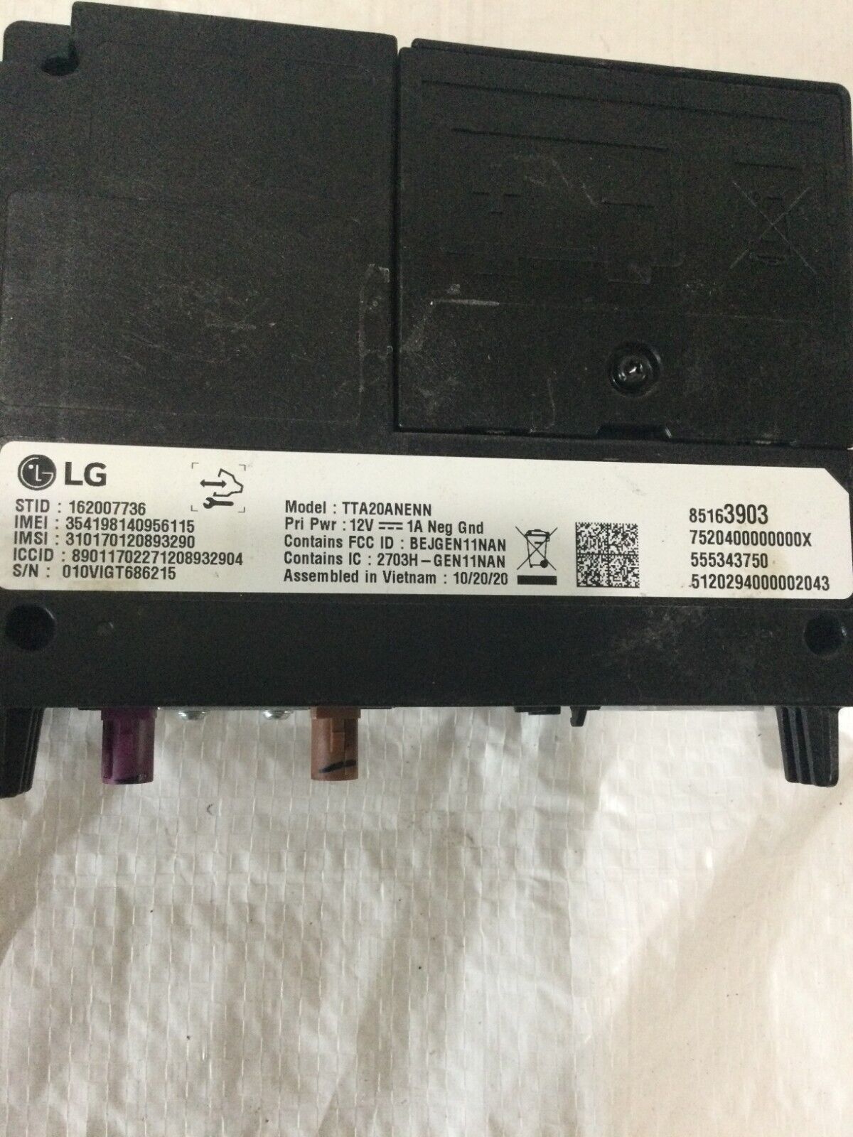 2021 Chevrolet Silverado 1500 Communication Module 85163903