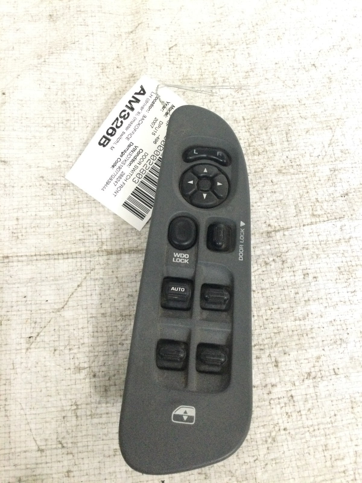 2005-2008 Dodge Ram 1500 Drivers Side Left Master Window Switch OEM 5JZ731DHAB