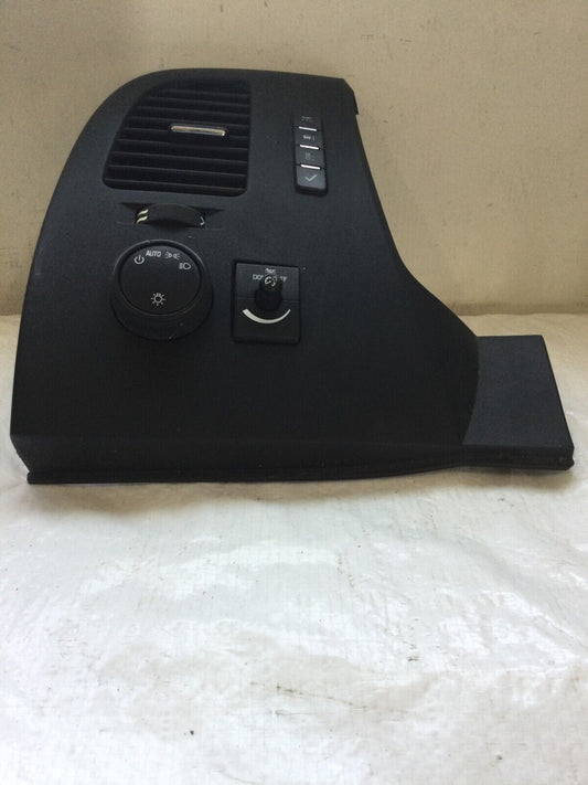 2013 Chevy Silverado 1500 Driver Left Air Vent W/ Headlight Switch OEM 20935564