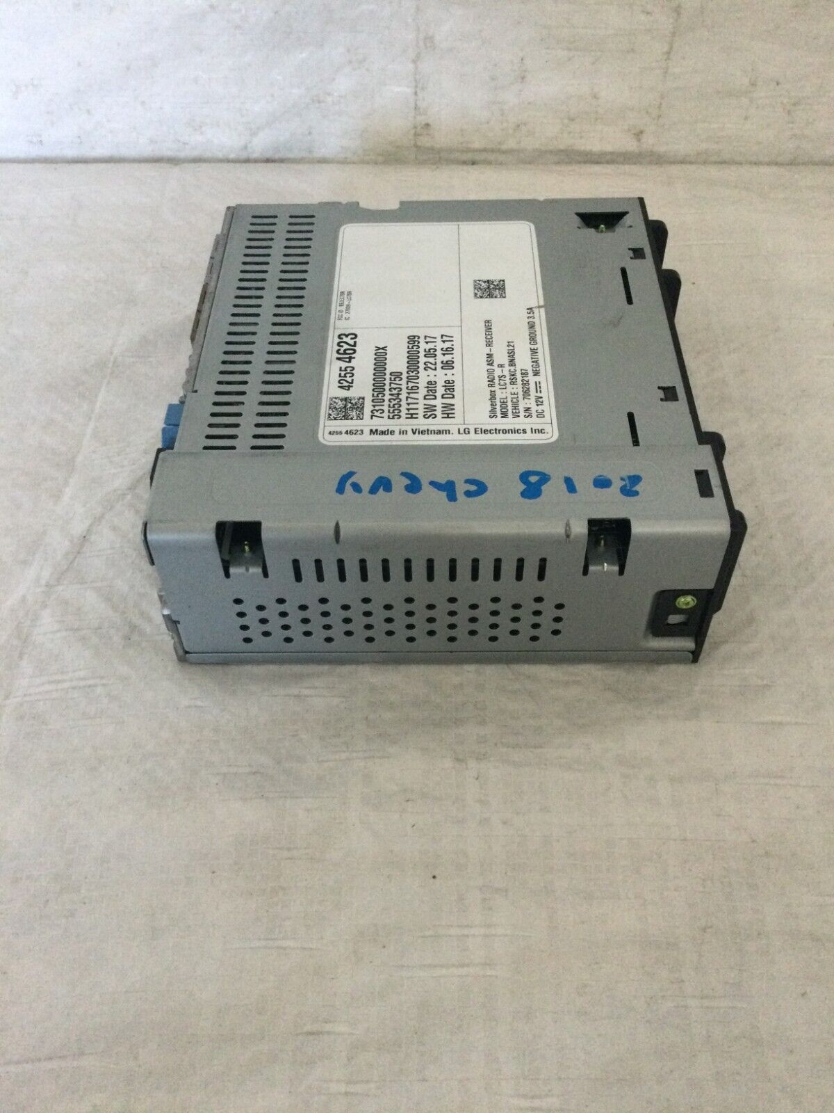 2018 Chevrolet Silverado 1500 Audio Equipment Radio Receiver 42554623 OEM