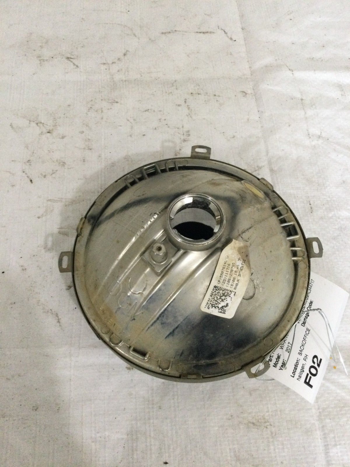 2017 Jeep Wrangler Passenger Right Headlight OEM 55078148AD