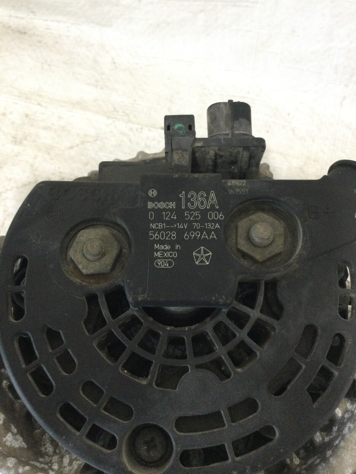 2005 Dodge Ram 1500 Alternator Motor OEM
