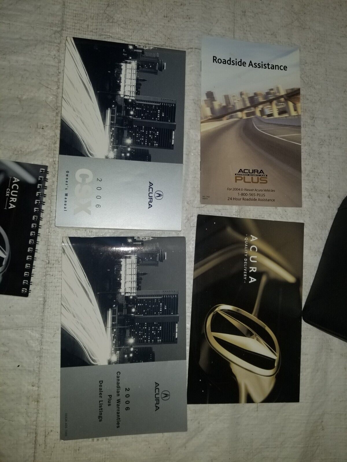 2006 Acura CSX Owner Manual OEM
