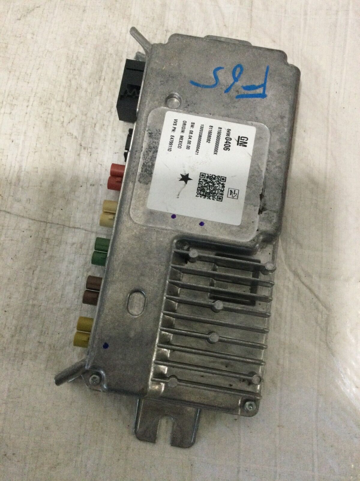 2019-2022 GMC Sierra 3500HD Trailer View Video Control Module OEM 84960406