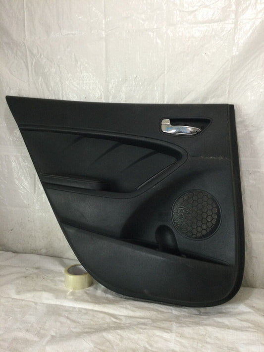 2014 Kia Forte Door Rear Left Door Trim Panel OEM