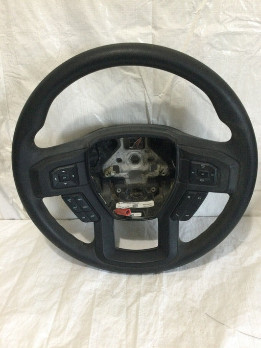 2015-2020 Ford F-150 F150 Black Strng Wheel W/ Control Switch FL3B-3600 OEM