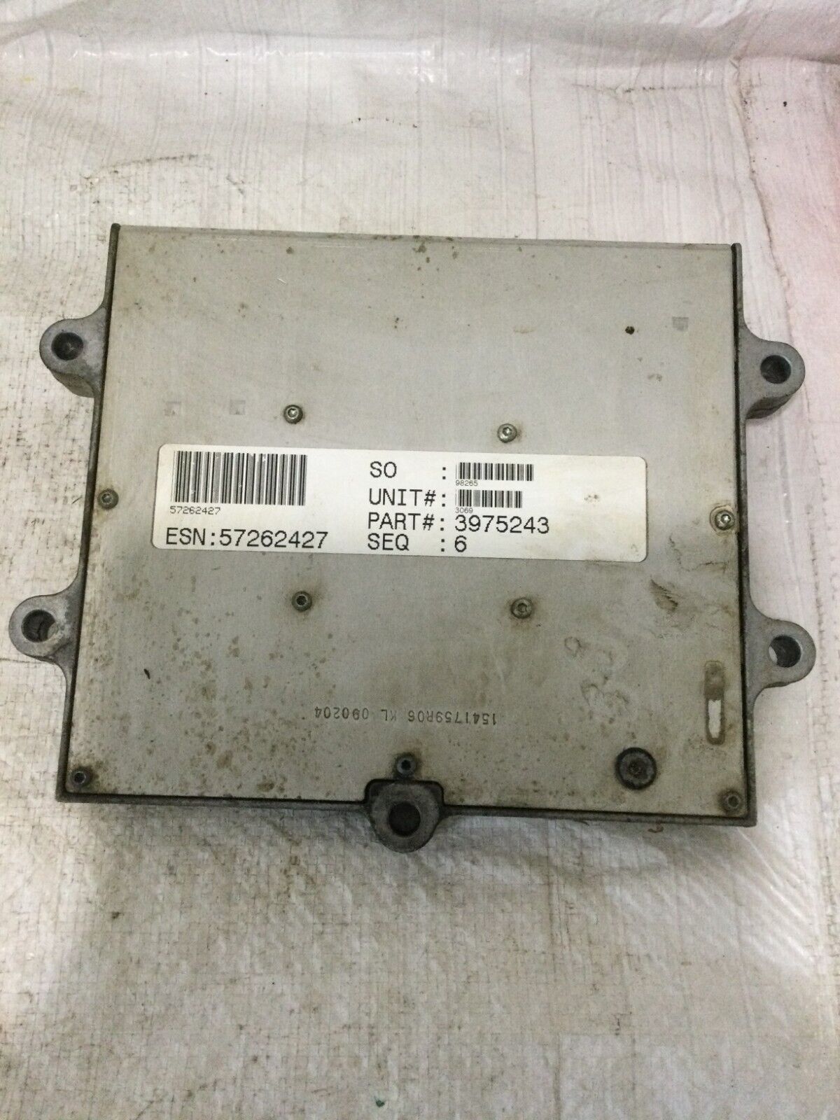 2005 Dodge Ram 2500 5.9L Cummins ECM Engine Control Module Computer 3975243 OEM