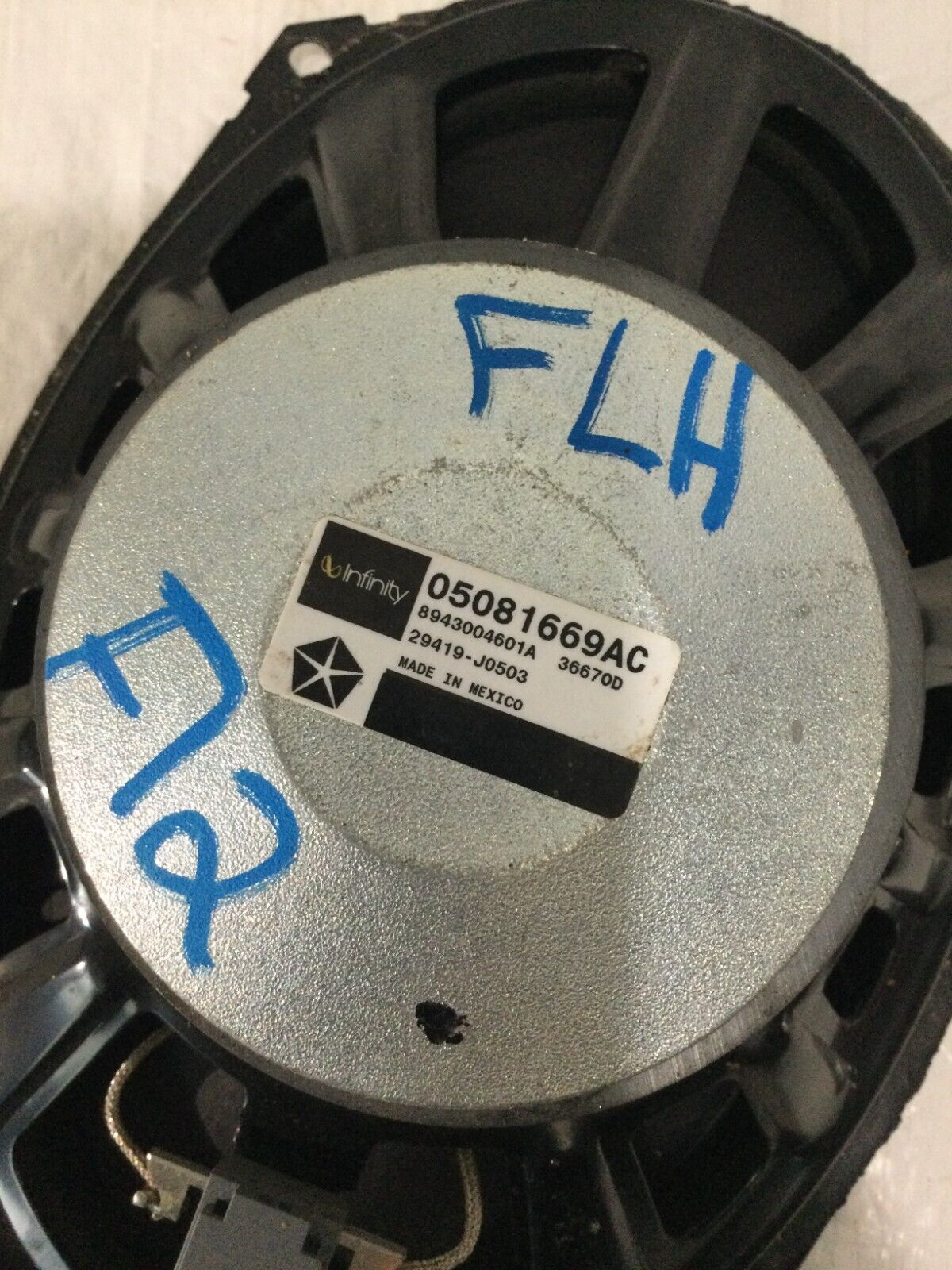 2020 Dodge Grand Caravan Front Left Door Speaker 05081669AC OEM