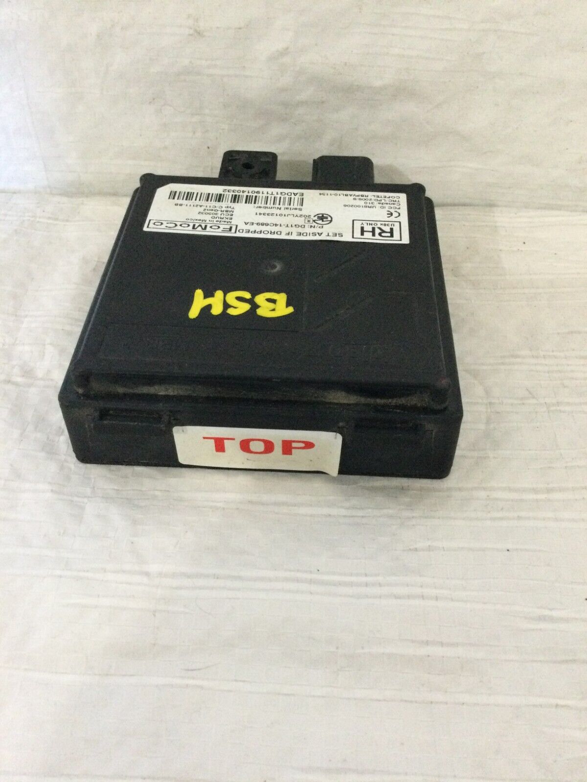 2017-2019 Ford Taurus Right Rear Blind Spot Sensor Module OEM DG1T-14C689-EA