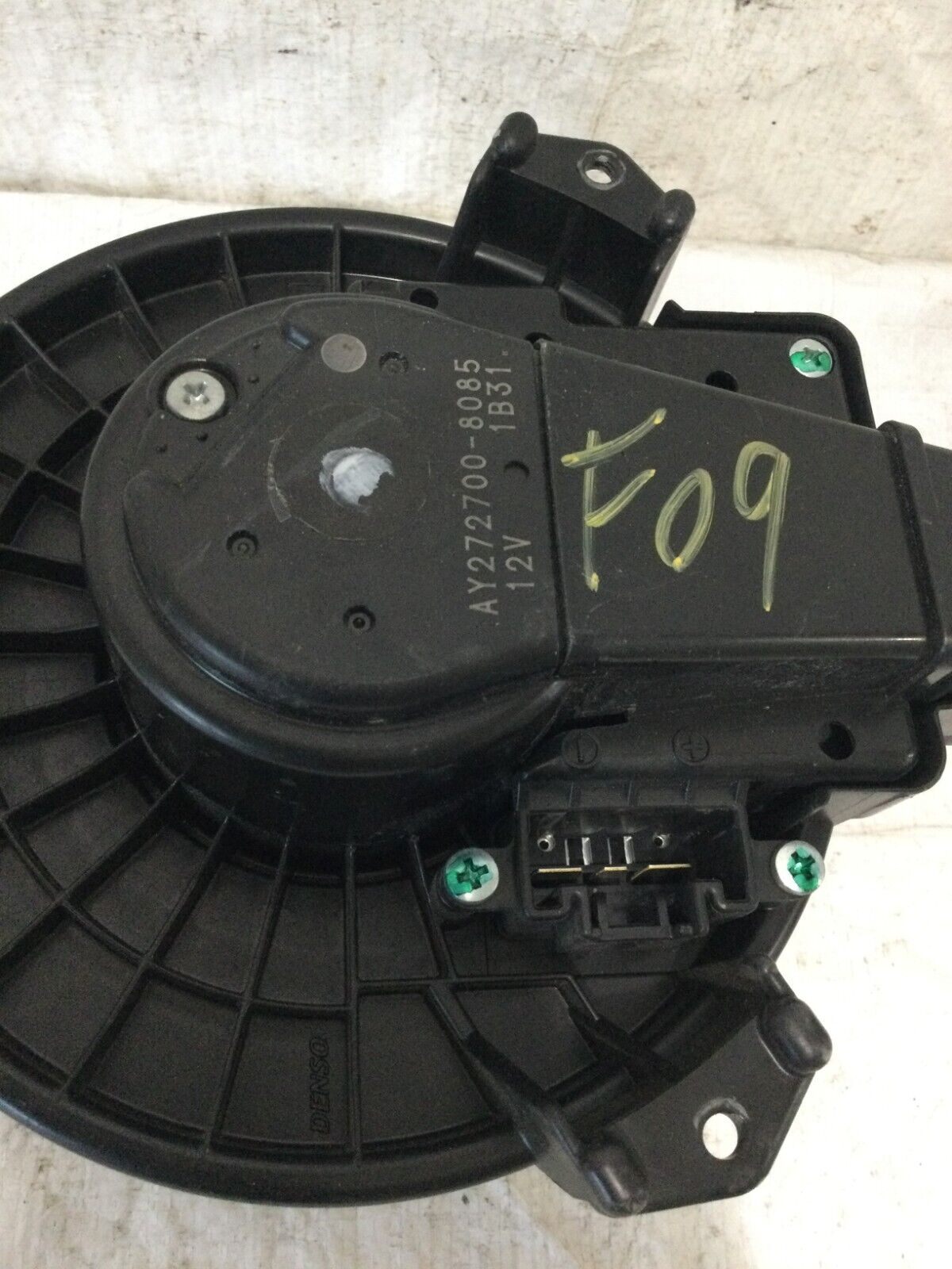 2018 Toyota Corolla A/C Heater Blower Motor OEM