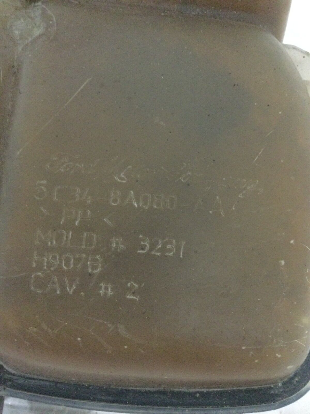 2005 Ford F350SD 6.0 Diesel Engine Coolant Recovery Bottle 5C34-8A080-AA OEM