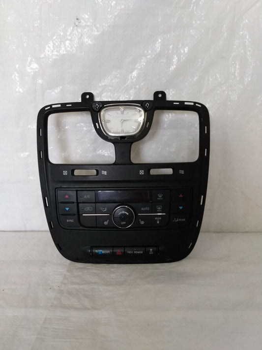 2011-2016 Chrysler Town Country AC Climate Heater Control HVAC Bezel W/ Clock 